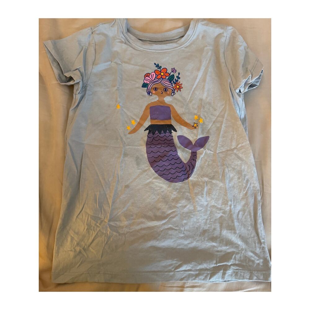 Tea collection mermaid shirt size 7